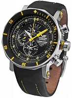 Vostok Europe Lunokhod 2 Quartz Chrono Day-Date Straps Set YM86-620A505