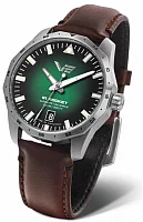 Vostok Europe N1 Rocket Automatic Date Brown Leather Strap NH35A-125A749