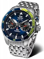 Vostok Europe N1 Rocket Quartz Chrono Bracelet 6S21-225A708B