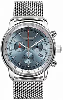 Zeppelin L14 Marine Quartz Chrono Mesh ZE-8886M-3