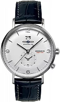 Zeppelin LZ129 Hindenburg Quartz Dual-Time Big-Date ZE-80441