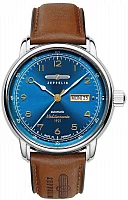 Zeppelin Mediterranee Automatic Day-Date Blue Dial ZE-96643