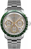 Zeppelin New York Quartz Chrono Silver Dial ZE-8878MB5