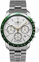 Zeppelin New York Quartz Chrono Silver Dial ZE-8878MB4