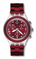 Swatch Diaphane Chrono Full Blooded Burgundy SVCK4054AG