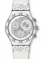 Swatch Irony Chrono Steel Charm YCS510