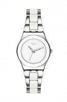 Swatch Irony Medium White Ceramic YLS141G