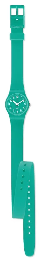 Swatch Lady Mint Leave Long Strap LL115
