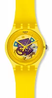 Swatch New Gent Lacquered Yellow SUOJ100