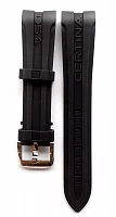 Paski i części Pasek Gumowy Certina Czarny 21mm DS Podium Big Size C603017928