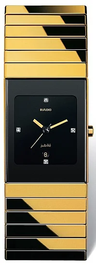 Rado Ceramica Gent Diamonds Quartz L R21894742