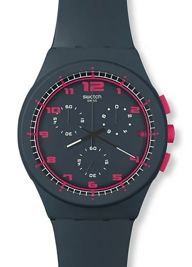 Swatch Chrono Plastic A Touch Of Fuchsia SUSA400