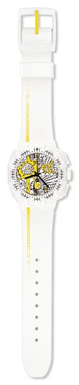 Swatch Chrono Plastic Street Map Yellow SUIW410