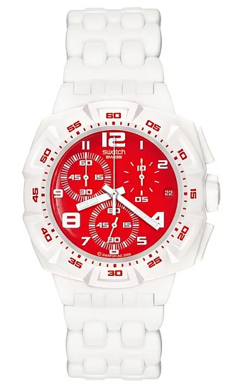 Swatch Colour Codes Chrono Plastic Redpurity SUIW406