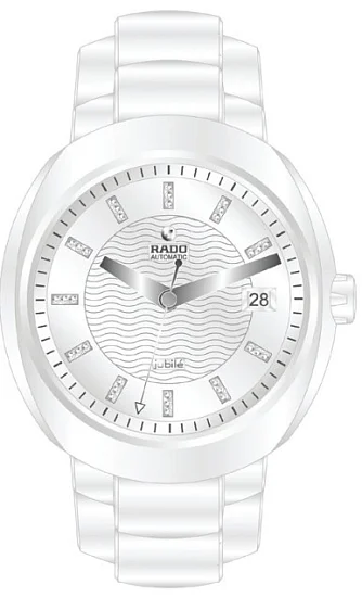 Rado D-Star Lady Automatic Diamonds L Ceramic R15611702