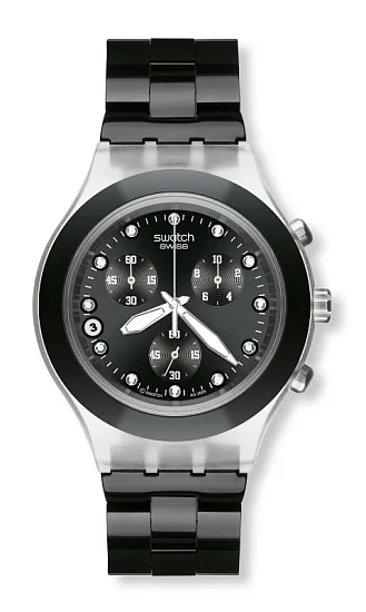 Swatch Diaphane Chrono Full Blooded Night SVCK4035AG
