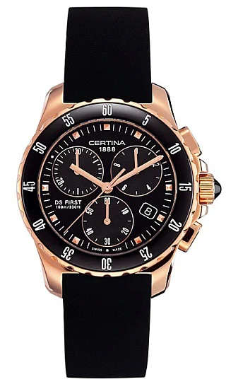 Certina DS First Lady Chrono Ceramic PVD C0142173705100