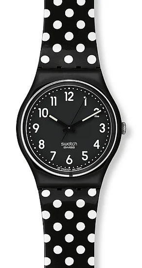 Swatch Gent Black Suit Dots GB247K
