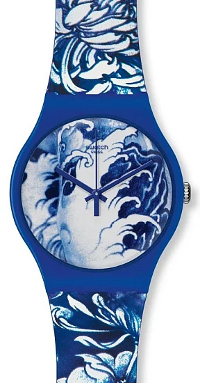 Swatch Gent Blue Graft SUOZ154