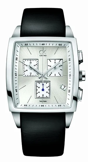 CALVIN KLEIN Gent Bold Square Ext Chrono K3047120