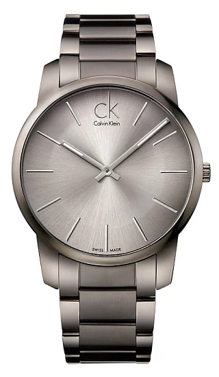 CALVIN KLEIN Gent City Grey PVD K2G21920