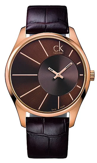 CALVIN KLEIN Gent Deluxe Rose Gold PVD K0S21503