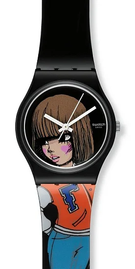 Swatch Gent Graphic Designers Fafi Oclock GZ274