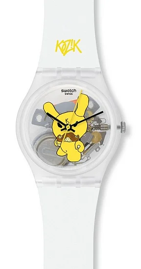 Swatch Gent Kidrobot Tennis Pro Swatch Club Watch GZS49