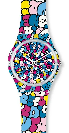 Swatch Gent Kidrobot Love Song GE232