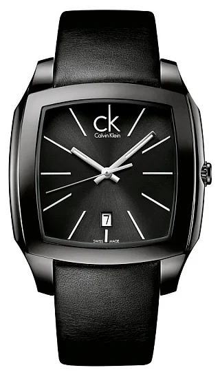 CALVIN KLEIN Gent Recess Black PVD K2K21402