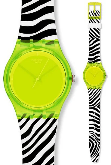 Swatch Gent Yellow Zeb GJ131