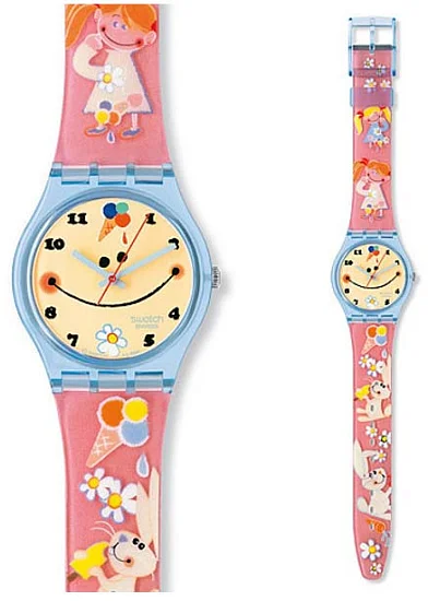 Swatch Gent Ice At Noon GS134