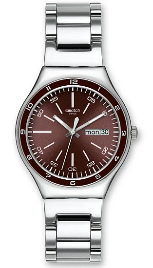 Swatch Irony Big Burgundy Decency YGS752G