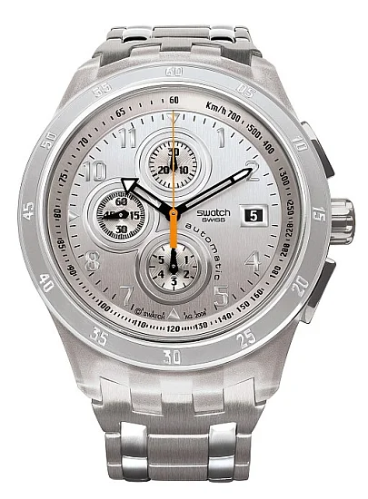 Swatch Irony Chrono Automatic Silver Class SVGK401G