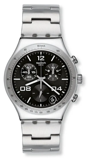 Swatch Irony Chrono Blustery Black YCS564G