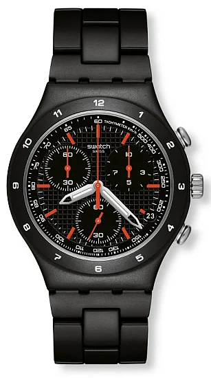 Swatch Irony Chrono Camouflage Black Coat YCB4019AG
