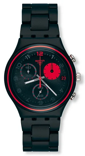 Swatch Irony Chrono Red Circle YCB4020AG