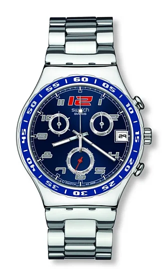 Swatch Irony Chrono Spymaker Blue YCS517G