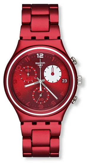 Swatch Irony Chrono White Circle YCR4000AG