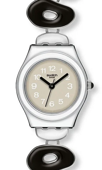 Swatch Irony Lady Pinussina Black And White YSS256G