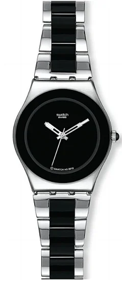Swatch Irony Medium Black Ceramic YLS168G