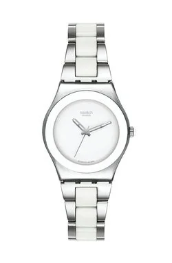 Swatch Irony Medium White Ceramic YLS141G