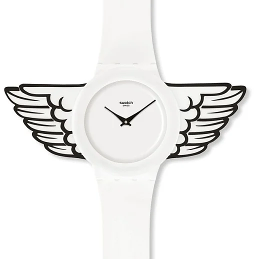 Swatch New Gent Artists Collection Jerremy Scott Winged Swatch SUOZ103
