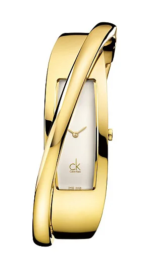CALVIN KLEIN Lady Feminine Yellow Gold PVD Rozmiar S K2J24501