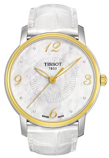 Tissot Lady Round Diamonds PVD T0522102611600