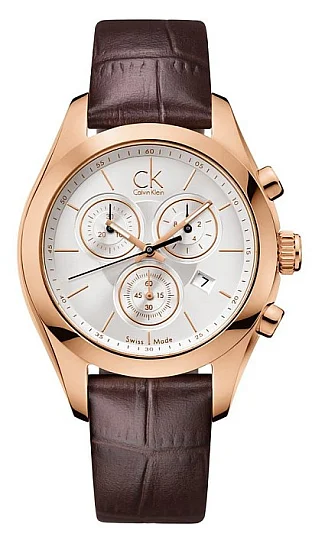 CALVIN KLEIN Lady Strive Chrono Pink Gold PVD K0K28620