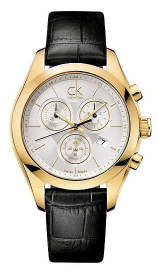 CALVIN KLEIN Lady Strive Chrono Yellow Gold PVD K0K28520