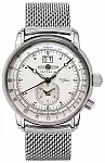 100 Years Zeppelin Quartz Big Date GMT Mesh