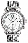 Zeppelin 100 Years Zeppelin Quartz Big Date GMT Mesh ZE-7640M-4