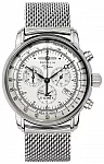 100 Years Zeppelin Quartz Chrono Alarm Mesh